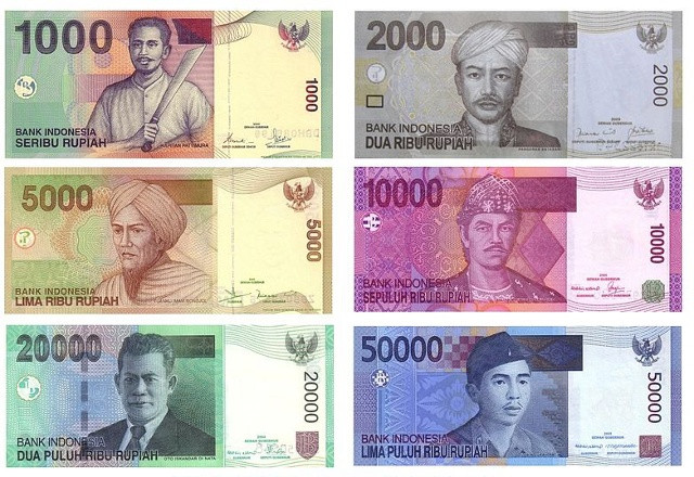 Rupiah (Rp) là tiền tệ chính thức của Indonesia. Đồng tiền này được Ngân hàng Indonesia phát hành và kiểm soát, mã tiền tệ ISO 4217 của rupiah Indonesia là IDR. Ký hiệu sử dụng trên tiền giấy và tiền kim loại là Rp. Tên gọi này lấy từ đơn vị tiền tệ Ấn Độ rupee. Một cách không chính thức, dân Indonesia cũng dùng từ 