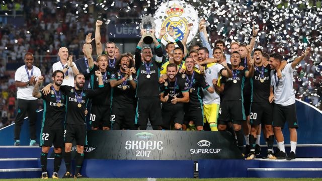 Zidane tiếp tục gặt hái những thành công cùng Real Madrid - Ảnh: UEFA