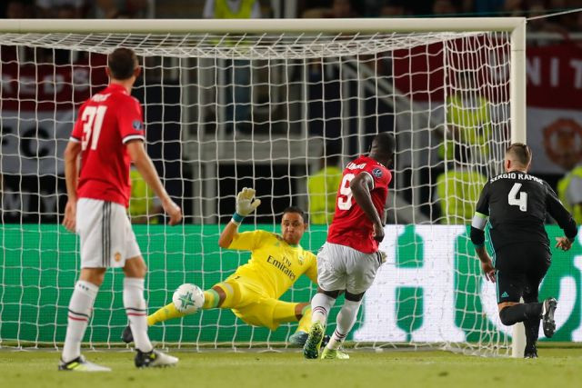 Pha làm bàn duy nhất của Man United thuộc về Lukaku - Ảnh: UEFA 