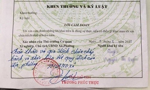 Vu phe xau ban ly lich: Pho chu tich xa noi gi?