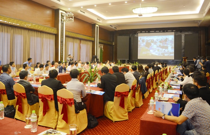 Quang cảnh buổi làm việc. Ảnh: T.G