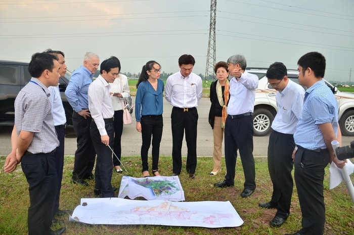 Lãnh đạo Hemaraj khảo sát tại Nghệ An năm 2016. Ảnh tư liệu