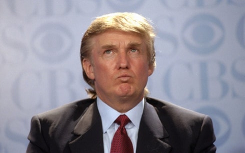 Ông Donald Trump trả lời phỏng vấn trong chương trình Meet the Press năm 1999. (Ảnh: Getty Images)