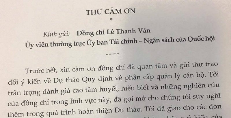 Trưởng ban Tổ chức Trung ương, Phạm Minh Chính, Lê Thanh Vân