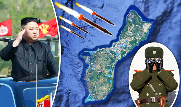  Lãnh đạo Triều Tiên có thể đang lên kế hoạch tấn công đảo Guam. Ảnh: Getty