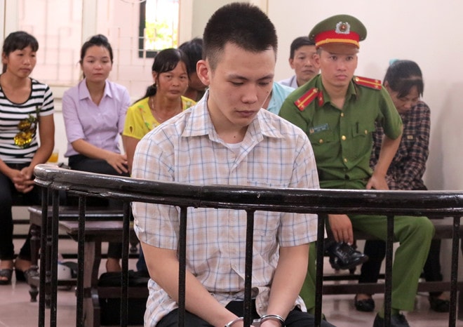 Bị cáo Thành tại tòa. Ảnh: Vân Thanh.