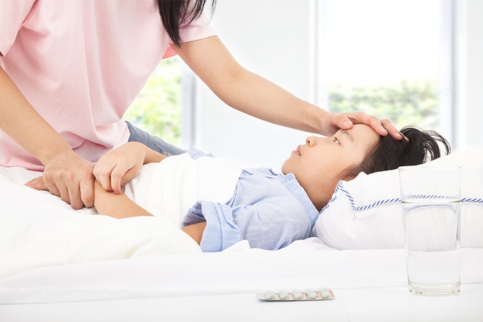 Đây là thời điểm trẻ nhỏ rất dễ mắc bệnh cúm và cần được chăm sóc kỹ nều không muốn xảy ra biến chứng nguy hiểm về sau.