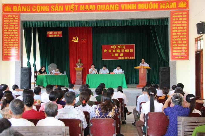 Quang cảnh cuộc đối thoại. Ảnh: Mai Hoa