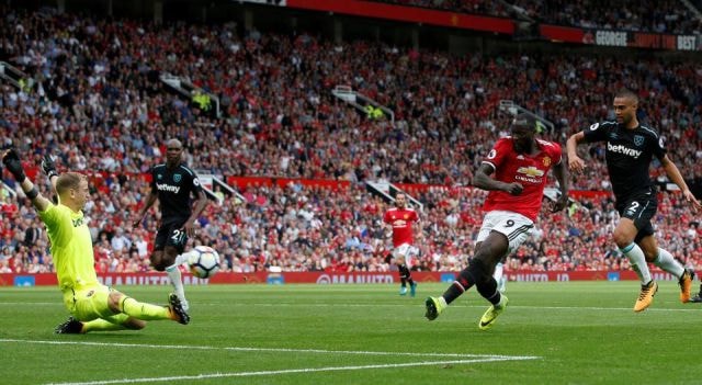 Tiền đạo Lukaku có màn ra mặt sân Old Trafford tại Premier League đầy ấn tượng - Ảnh: Internet