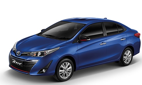 Toyota Yaris Ativ, bản sao của Vios ra mắt tại Thái Lan. 