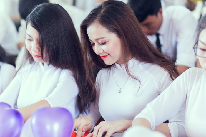 Tân sinh viên Trường Đại học Văn hóa Hà Nội Chế Thị Lâm Oanh