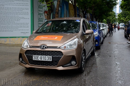 Dàn xe Hyundai Grand i10 tham gia hành trình Hà Nội - Hạ Long