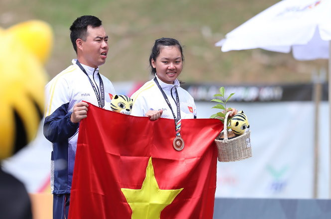 Cây xanh song hành cùng huy chương SEA Games 29