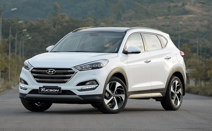 Hyundai Tucson 2017 lắp ráp trong nước.