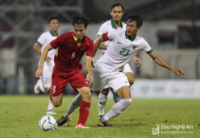 U22 Indonesia chứng tỏ họ là một đối bóng khó chịu tại SEA Games 29 - Ảnh: Đức Đồng