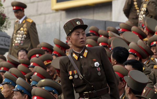 Quân đội Triều Tiên hiện có hơn 1 triệu lính thường trực. Ảnh: Reuters