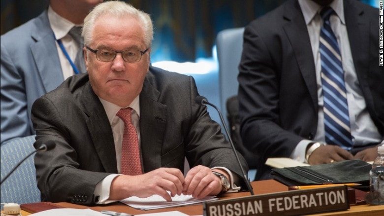 Đại sứ Nga tại Liên hợp quốc Vitaly Ivanovich Churkin.