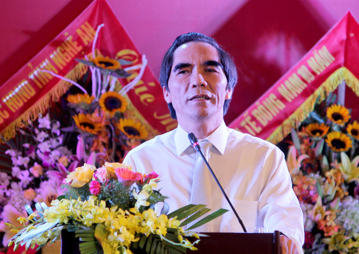 Thứ trưởng Bộ KH&ĐT Nguyễn Văn Trung phát biểu tại buổi lễ. Ảnh: Nguyên Sơn