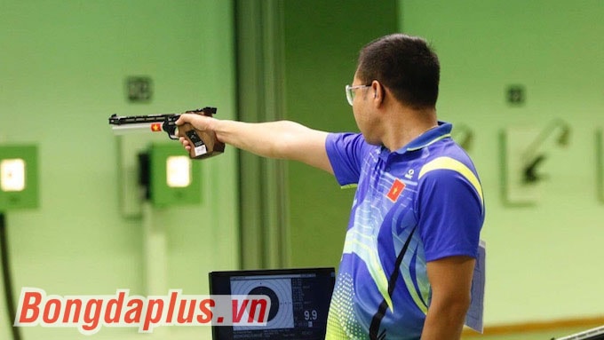 Ngắm trượt hồng tâm, Hoàng Xuân Vinh chỉ có HCB ở nội dung sở trường
