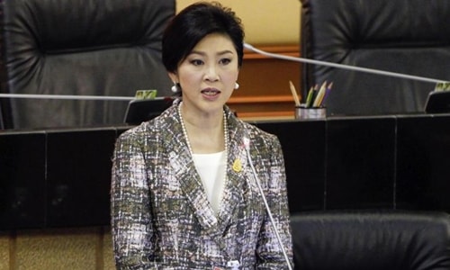 Cựu Thủ tướng Thái Lan Yingluck Shinawatra. Ảnh: Reuters.