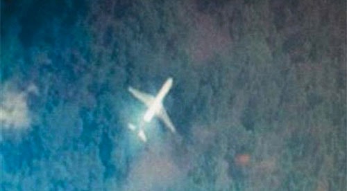 Hình ảnh được cho là của MH370.