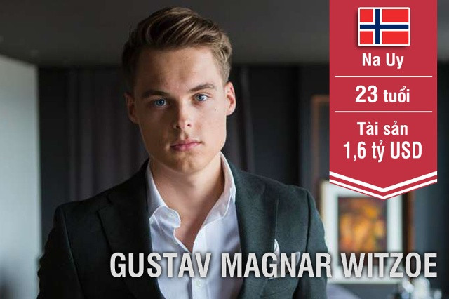 Gustav là người thừa kế Salmar, một trong những nhà sản xuất cá hồi lớn nhất trên thế giới. Năm 2013, mặc dù vẫn đứng sau quản lý và chỉ đạo, cha của Gustav đã chuyển hầu hết quyền sở hữu công ty lại cho con trai.
