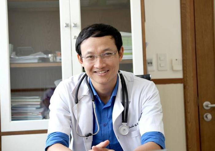 Thạc sĩ, bác sĩ Trần Quốc Khánh - người đã đăng ký hiến tạng. Ảnh: NVCC