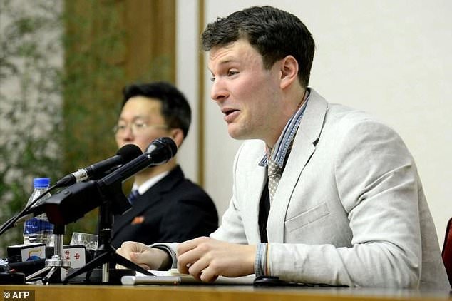  Lệnh cấm được ban bố sau cái chết của sinh viên Mỹ Otto Warmbier, 22 tuổi, hồi tháng 6 vừa qua. Ảnh: AP