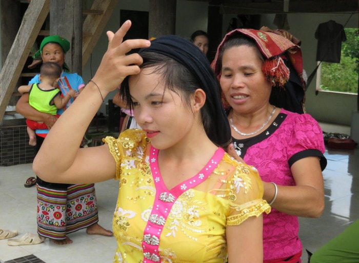 trang điểm do. ảnh: Kế Kiên