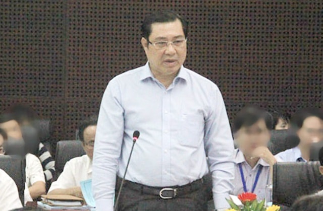 Chủ tịch TP.Đà Nẵng Huỳnh Đức Thơ bị nhắn tin đe dọa. (Ảnh: Đ.T)