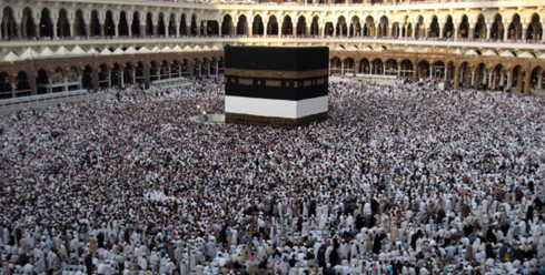 Người hành hương ở Mecca. Ảnh: al Jazeera.