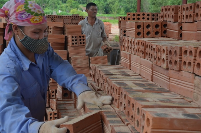 Sản phẩm Nhà máy Gạch Tuynel Anh Sơn.