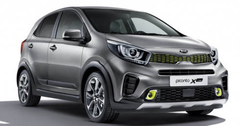 Thiết kế bắt mắt của Kia Picanto X-Line.