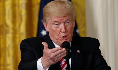 Tổng thống Mỹ Donald Trump. Ảnh: Reuters.