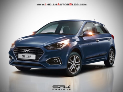 Ngoại thất phiên bản facelift Hyundai i20 của IAB năm 2018 
