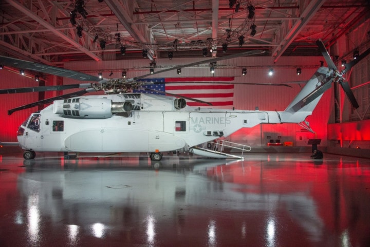 CH-53K King Stallion được hãng chế tạo trực thăng danh tiếng của Mỹ Sikorsky thiết kế và phát triển.