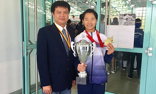 Chiếc HC vàng K1 thế giới của Nguyễn Thị Ngoan là một cột mốc lịch sử với karatedo Việt Nam. 