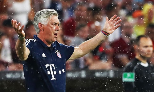 Ancelotti chưa đáp ứng được kỳ vọng từ Bayern.
