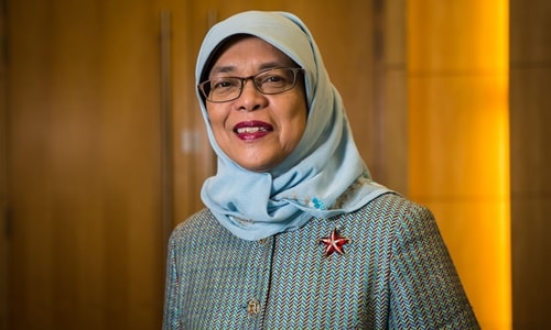 Bà Halimah Yacob. Ảnh: Today.