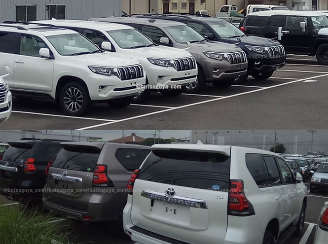 Toyota Land Cruiser Prado 2018 lộ diện tại một đại lý xe