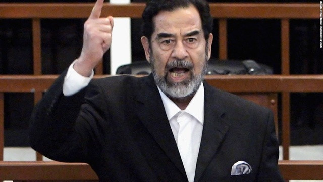 Saddam Hussein. Ảnh: Internet
