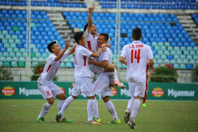 Chỉ cần giành một kết quả hoà trong trận gặp chủ nhà Myanmar tối nay là đủ để U18 Việt Nam giành ngôi đầu bảng B, qua đó gặp đối thủ U18 Thái Lan ở bán kết. Ảnh: Internet