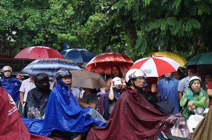 Trong những ngày mưa bão, toàn bộ các trường học trên địa bàn tỉnh Nghệ An sẽ nghỉ học để đảm bảo an toàn. Ảnh: Mỹ Hà