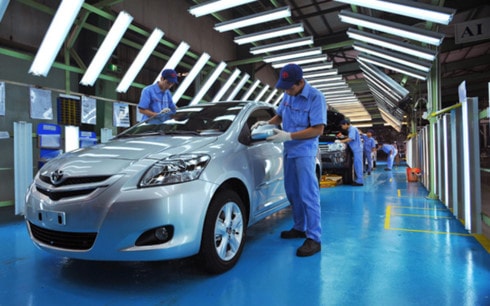 Các dòng xe có tỷ lệ nội địa hóa cao như Inova của Toyota Việt Nam có thể sẽ được giảm thuế linh kiện nhập khẩu nếu tiếp tục đà tăng sản lượng - Ảnh: Vũ Hân