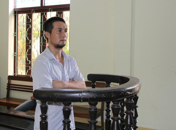 Bị cáo Nguyễn Anh Hào tại tòa. Ảnh: Phương Hảo