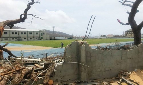 Siêu bão Irma tàn phá Quần đảo Virgin thuộc Anh hồi cuối tuần qua 