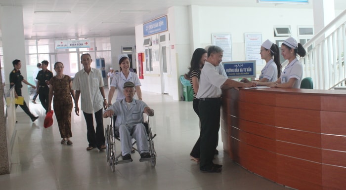 Hệ thống nhà hiện đại được sử dụng tại bệnh viện. Ảnh: Hương - Phú