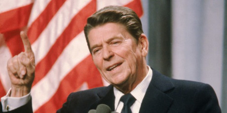 Cựu Tổng thống Mỹ Ronald Reagan. Ảnh: Internet
