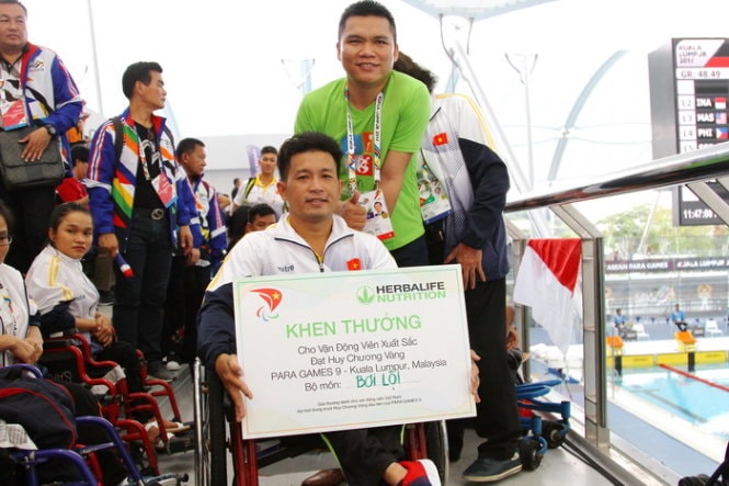 ​VN giành 8 HCV ngày đầu ASEAN Para Games 2017