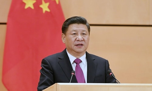 Chủ tịch Trung Quốc Tập Cận Bình. Ảnh: Xinhua.